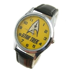 Star Trek Quartz Wristwatch - Genuine Leather, Stainless Steel (Audio CD)