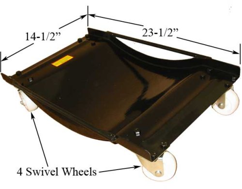 4 PCS Set Car Vehicle Tire Dolly Skate Swivel Wheels On Sale