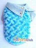 Blue Aqua Dog Sweater Apparel Large