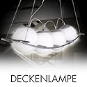 4-er Design Deckenlampe Hängeleuchte Pendelleuchte Milchglas weiches Licht