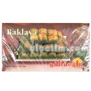 Baklava with Pistachio, 500 Gram by Baklavas