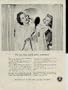No use, men, you'll never understand! To you it's just a lot of waves and curls and mighty pretty too. But to your girl, it means being a woman. ..... 1943 Brewing Industry Foundation Ad, A3507.