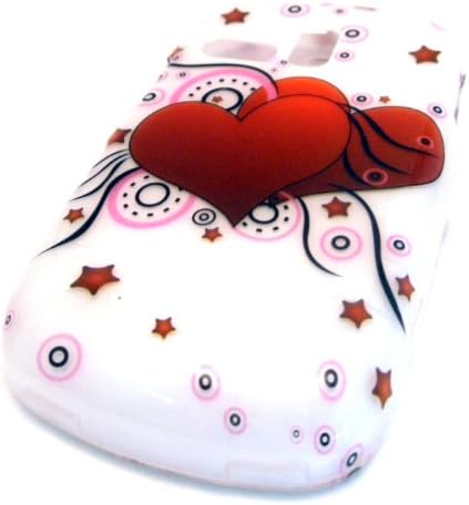 Samsung R355c Heart Balloon Valentine Gloss Smooth Hard Case Cover Skin Protector NET 10 Straight Talk