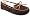 Minnetonka Womens Calley Slipper Chocolate Slip-Ons shoe Sz: 10