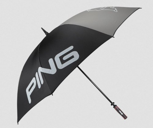 Ping 32132-01 62" Single Canopy Umbrella, Black/Charcoal