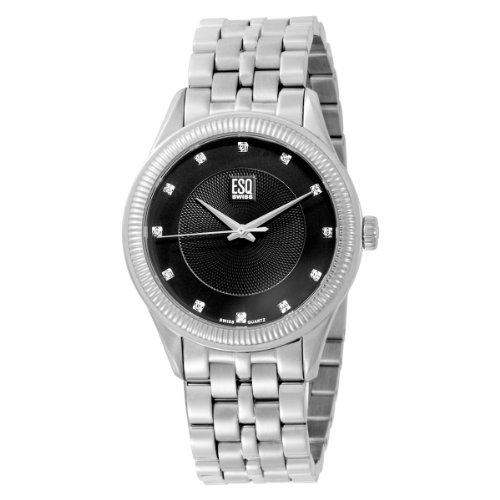 ESQ by Movado Men's 7301281 Harrison Diamond Accented Stainless Steel Watch