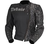 Teknic Vogue Ladies Leather Jacket – Black – 10 Reviews