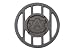 NCAA Auburn Tigers Sports Round Cast Iron Branding Grill Iron Accessory