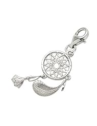 Rembrandt Charms Dream Catcher Charm with Lobster Clasp