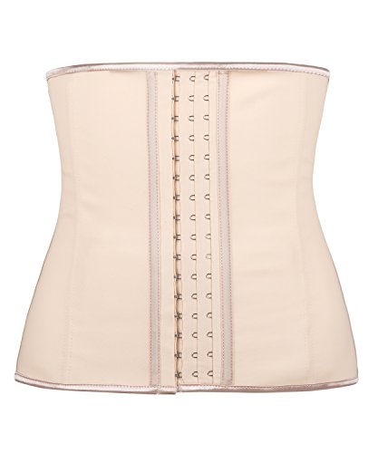 Lttcbro Women's Latex Waist Cincher Spanx Shapewear Waist Trainers