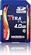 MICRODIA 4 GB SDHC Class 6 Flash Memory Card XTRA Plus 82x