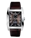 GUESS? Men's Brown Leather Watch #85746G