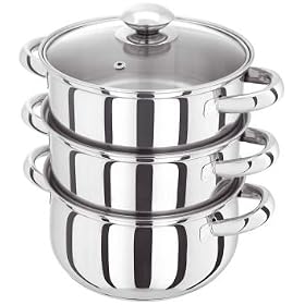 Horwood 18cm 3 Pce Steamer