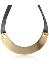 Sam Edelman Cutout Metal Collar Necklace, 17"+2"