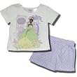 Disney "The Princess and the Frog" 2 piece short set for toddlers