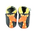 Groovey Giraffe Shoes - Leather Baby Shoes