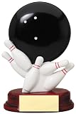 Bowling Trophy Resin Bowling Trophies