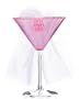 Bachelorette Party Bride Martini Glass