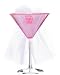 Bachelorette Party Bride Martini Glass
