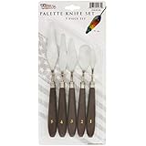 US Art Supply 5 Piece Palette Knife Set