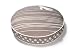 P.L.A.Y. Round Bed with Eco-Friendly Filler and 100-Percent Cotton Cover, Medium, Grey/Dog on Wire