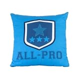 Sports Fan All Pro Square Decorative Pillow for Kids