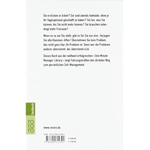 Der Minuten Manager und der Klammer-Affe: Wie man lernt, sich nicht zuviel a