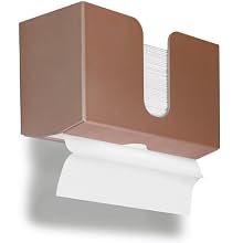 TrippNT 51916 Sparkling Canyon Copper PETG Dual-Dispensing Paper Towel Holder, 11" Width x 6" Height x 4" Depth
