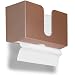 TrippNT 51916 Sparkling Canyon Copper PETG Dual-Dispensing Paper Towel Holder, 11" Width x 6" Height x 4" Depth