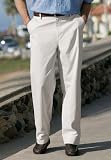 Chaps Pleated Cotton Chinos