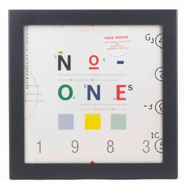 Vinyl Record Frame (Black)