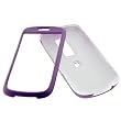 Purple Rubberized Snap-On Crystal Hard Cover Case for HTC Google G2 Magic, MyTouch 3G Cell Phone