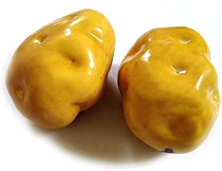 Hfalpha Artificial Lifelike Simulation Decoration Potato Fake Vegetable Home Kitchen Decor