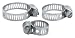 Fragola E-Z Fit Replacement Clamp, -6 A-N (9/16" I.D.)