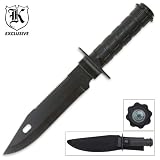 Military Survival Knife AND Compass