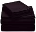 Amazon Brand – Pinzon Signature Cotton Heavyweight Velvet Flannel Sheet Set - California King, Aubergine