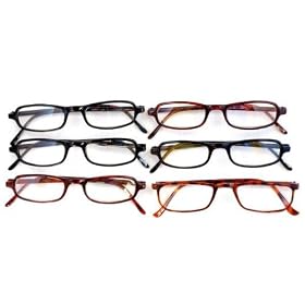 Value Eyes Plastic Reading Glasses Assortment 6 for $11.99
