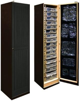 Craftrite Craft Room Paper Storage Tower Rack Beadboard White