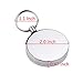 Kare and Kind Heavy Duty Retractable Reel with Belt Clip, 40 inch Steel Cord, Chrome Metal case, Belt Loop Clasp & Key Ring, Clasps Swivel Clips for Key/ID Badge (1PC)
