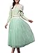 V28 Women 6-layer Mid Tulle Tutu Ballet Ruffle Bridal Petticoat Princess Skirt