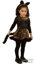 Child's Toddler Cat Dress Halloween Costume (2-4T)