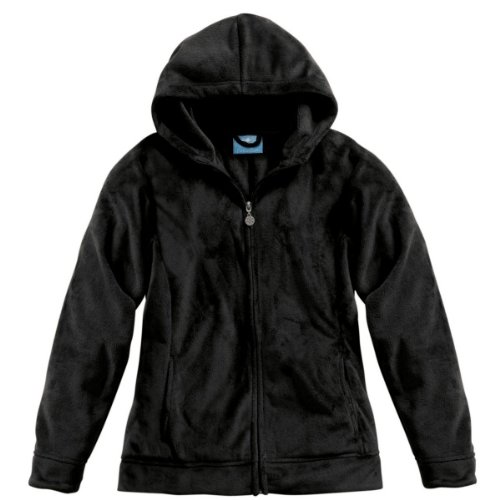 Womens Silken Fleece Jacket Black