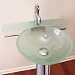 Gole Small Bathroom Vanity Frosted Green