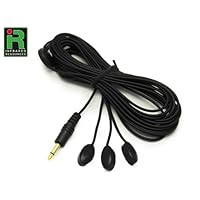 10 ft. Visible 3 Eye Ir Emitter Extender Cable by Infrared Resources