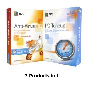 AVG Technologies AVG Anti-Virus + PC Tuneup 3user 2012