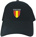 CAPS BLACK EMBROIDERY " SHIELD KYRGYZSTAN "