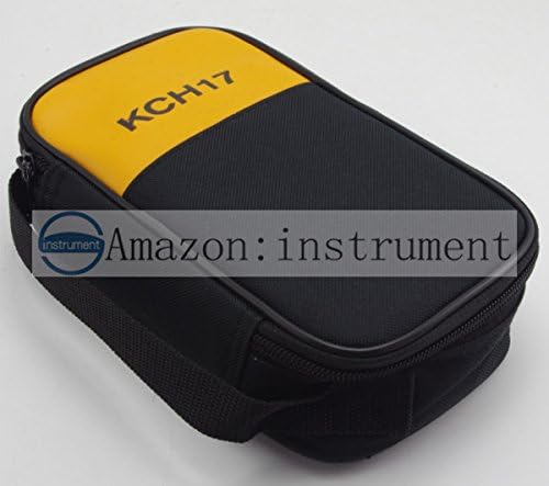 KCH17 Soft Carrying Case/bag for fluke hioki sanwa Kyoritsu victor Uni-T Multimeter fit model:15B 17B 18B 115C 116 117 175 177 179 15B+ 17B+ 18B+ 101 107 705 707 87V 87-V 87-5 1009 1011 1012 1109S 2012R 2000 2001 DT4211 DT4212 DT4221 DT4222 DT4251 DT4252 DT4253 clamp meter 302+ 303 305 362 LH41A 62 MAX+ 59 MT4 MAX