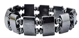 Hematite Beaded Elastic Bracelet, 8