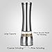 Victus Kitchenware Pepper Mill Salt and Pepper Grinder Spice Grinder Salt Mill Adjustable Manual Stainless Steel Cookware 100% REPLACEMENT GUARANTEE