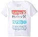 Hurley Little Boys' Surfboard Stencle Tee